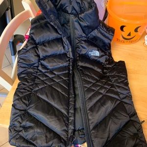 Black North Face Vest